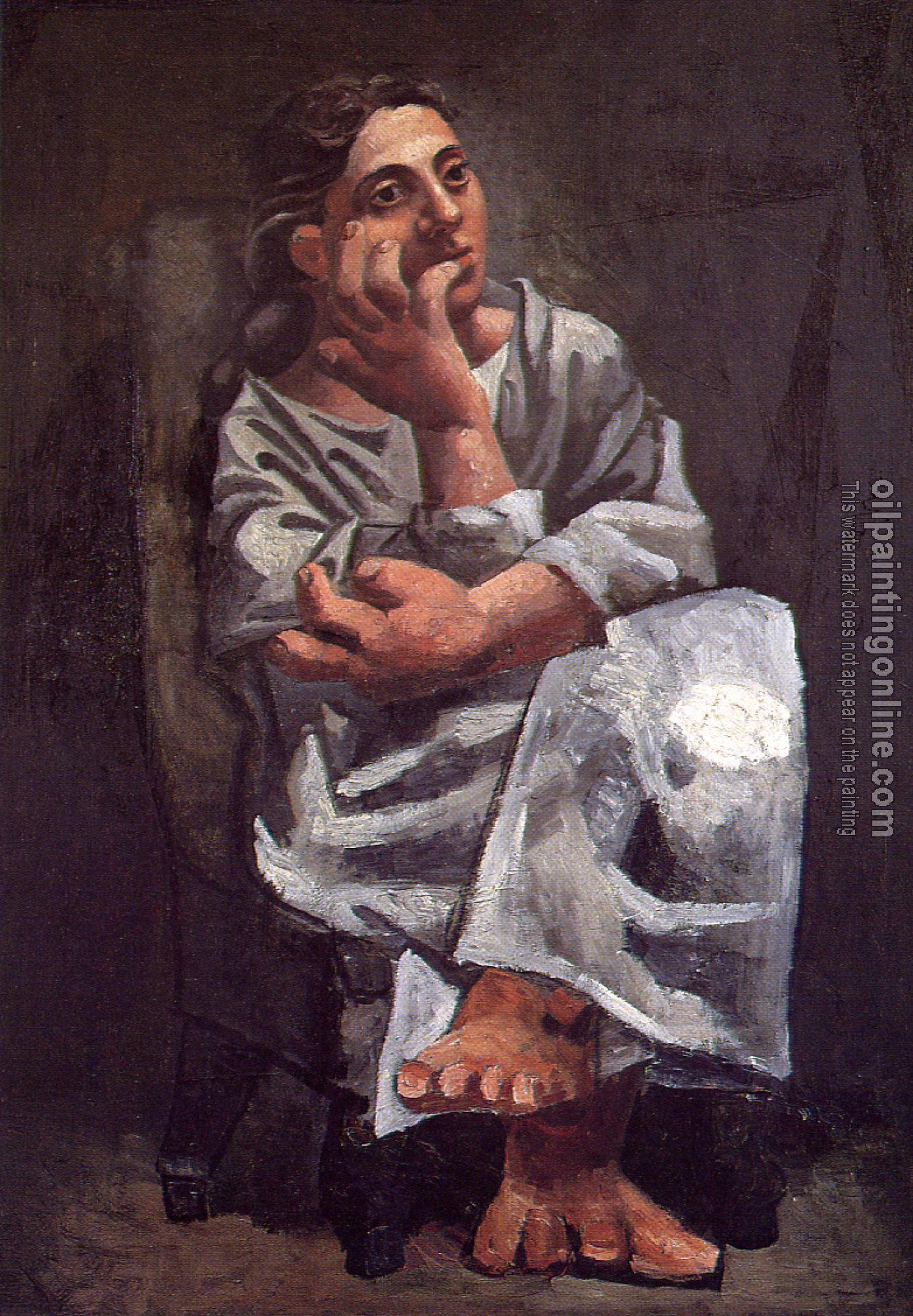 Picasso, Pablo - seated woman